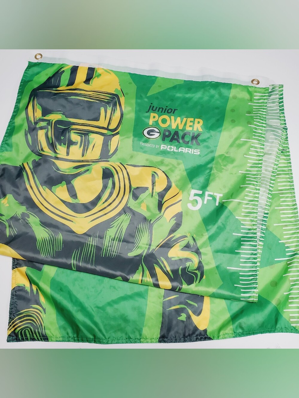 Green Bay Packers Wall Banner Polaris Power Pack Child's Growth Chart 72x25"